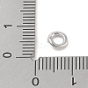 Brass Locking Jump Rings KK-S369-01P-01-3