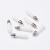 Natural White Jade Pointed Pendants LS-G-P309-13-1