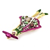 Zinc Alloy Rhinestone Girl Brooches JEWB-I031-07A-3