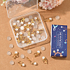 24Pcs Brass Clip-on Earring Findings KK-SC0006-68B-7