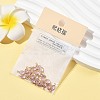 SHEGRACE Brass Pave Cubic Zirconia Oval Connector Charms XGRQ2O133-439B-G-6