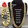 Alloy Cuban Curb Chains Necklaces & Bracelets Sets for Men WG37A02-01-2