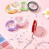 8 Rolls 8 Colors Strong Stretchy Beading Elastic Thread EW-FS0001-02-8