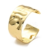 Rack Plating Brass Wide Cuff Bangles BJEW-D057-03G-7
