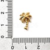 304 Stainless Steel ABS Imitation Pearl Pendants STAS-B097-07G-4