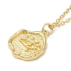 Brass Pendants Necklaces for Women LS-NJEW-B092-05G-2
