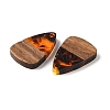 Resin & Wood Pendants WOOD-S061-02O-2