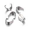 Tarnish Resistant 201 Stainless Steel Snap on Bails STAS-P223-07P-1