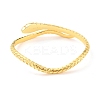 Snake Grooved Cuff Bangle BJEW-D448-24G-RS-2