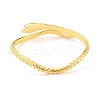 Snake Grooved Cuff Bangle BJEW-D448-24G-RS-2