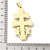 304 Stainless Steel Pendants STAS-G378-04GP-3