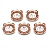 Alloy Enamel Pendants ENAM-N054-74C-1