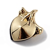Real 18K Gold Plated Rack Plating Brass Micro Pave Clear Cubic Zirconia Pendants KK-C015-24G-07-3