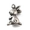 Retro 304 Stainless Steel Pendants STAS-L284-16AS-01-1