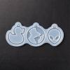 DIY Duck & Earth & Face Pendant Silhouette Silicone Molds LS-DIY-E036-11-1