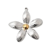 Two Tone 304 Stainless Steel Pendants STAS-B120-04GP-01-1