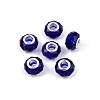 Transparent Glass European Beads GPDL-N004-D14mm-A15-1