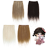 4Pcs 4 Styles Goat Hair Doll Wig Hair DIY-PH0029-15A-1