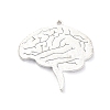 Non-Tarnish 201 Stainless Steel Pendants LS-STAS-C062-02P-1