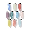 Synthetic Noctilucent Stone/Luminous Stone Pointed Pendants G-Z054-08-1