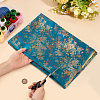 Chinese-style Flower Pattern Polyester Fabric for Clothing & Home Decor DIY-WH0622-735B-3
