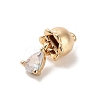 Brass Micro Pave Cubic Zirconia Pendants LS-KK-D427-01G-2