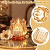 26Pcs Glass Candle Cups AJEW-WA0004-69A-4