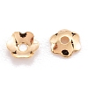 Brass Bead Cap X-KK-F824-029G-2