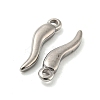Non-Tarnish 304 Stainless Steel Pendants STAS-L022-213P-2