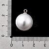 ABS Plastic Imitation Pearl Pendants FIND-H052-01I-04KCG-3