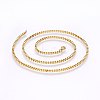 304 Stainless Steel Box Chain Necklaces NJEW-F226-05G-03-1
