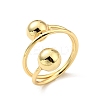 Brass Ball Triple Layer Wrap Ring for Women LS-RJEW-E046-22G-3