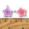 Opaque Resin Pendants RESI-P039-02A-3