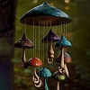 Mushroom Resin Hanging Ornaments PW-WG85161-02-1