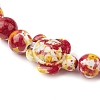 Synthetic Dyed Turquoise Beaded Stretch Bracelets for Women Men BJEW-JB11549-4