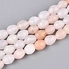 Natural Pink Aventurine Beads Strands G-T142-85-4