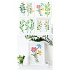1 Set PET Hollow Out Drawing Painting Stencils DIY-MA0006-48-9