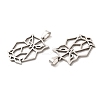 Non-Tarnish 201 Stainless Steel Pendants STAS-K251-035P-2