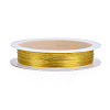 Round Copper Jewelry Wire CWIR-Q006-0.4mm-G-3