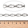 304 Stainless Steel Dapped Chains CHS-Z007-18P-2