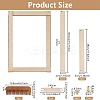 Wooden Handheld Knitting Loom TOOL-FG0001-33-2