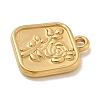 Ion Plating(IP) 304 Stainless Steel Pendants STAS-Q334-24G-2