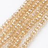 Electroplate Glass Beads Strands LS-EGLA-D020-3x2mm-49-1