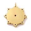 Eco-Friendly Brass Micro Pave Colorful Cubic Zirconia Pendants LS-ZIRC-C027-06G-02-RS-2