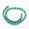 Natural Malachite Beads Strands G-O166-07A-12mm-2