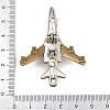 Tibetan Style Alloy Big Pendants AL-CBA2376-16AB-3