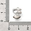 Brass Micro Pave Cubic Zirconia Charms KK-C096-06P-3
