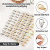 100Pcs 2 Colors 304 Stainless Steel Lobster Claw Clasps Sets STAS-YS0001-26A-4