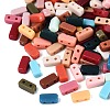 Opaque Acrylic Beads SACR-Q001-02A-M-1