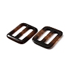 Rectangle Resin Buckle Clasps FIND-WH0129-33E-2